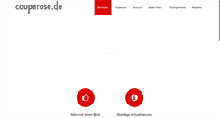 Desktop Screenshot of couperose.de